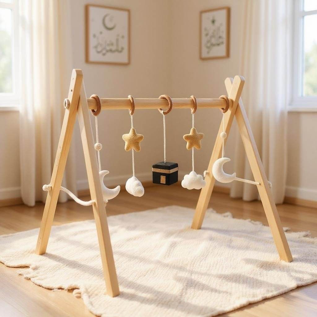 Arche d’éveil en bois – Édition Kaaba - My Little Deen